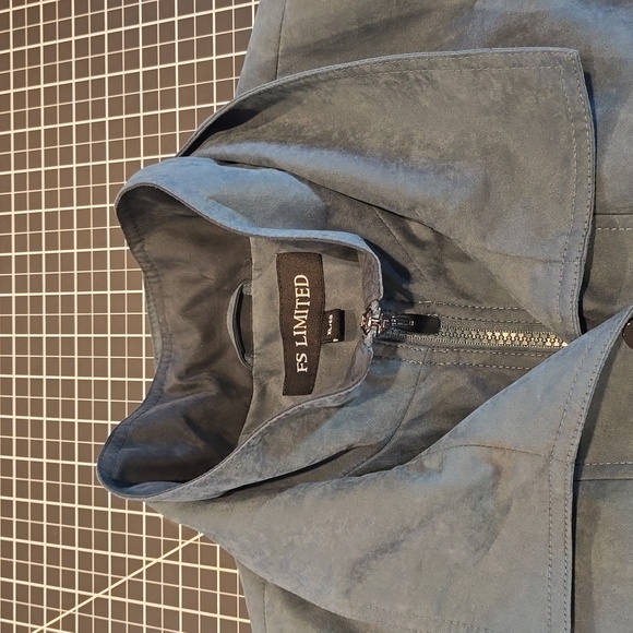 Women's FS Limited Blue Raincoat - Picture 5 of 16